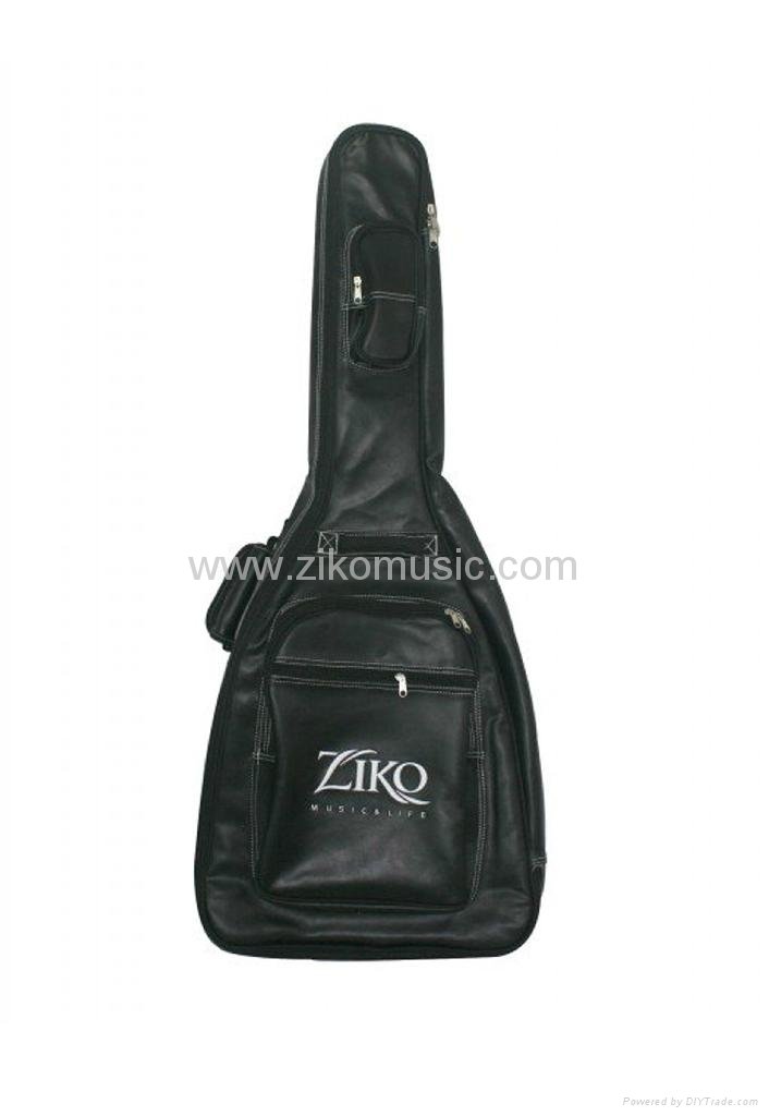 high-end leatheroid guitar bag  2