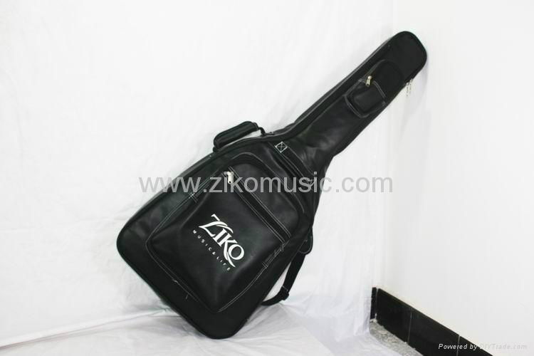 high-end leatheroid guitar bag  3