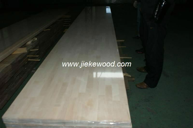 maple kitchen worktop finger joint  edge guled panel 4