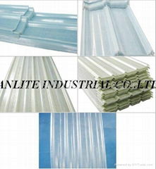 FRP corrugated roofing sheet