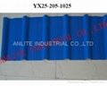 Galvanized steel corrugated roofing sheet