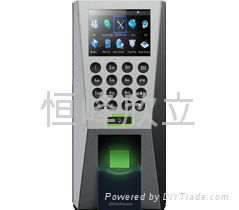 ZKsoftwareF18 color attendance fingerprint access control machine