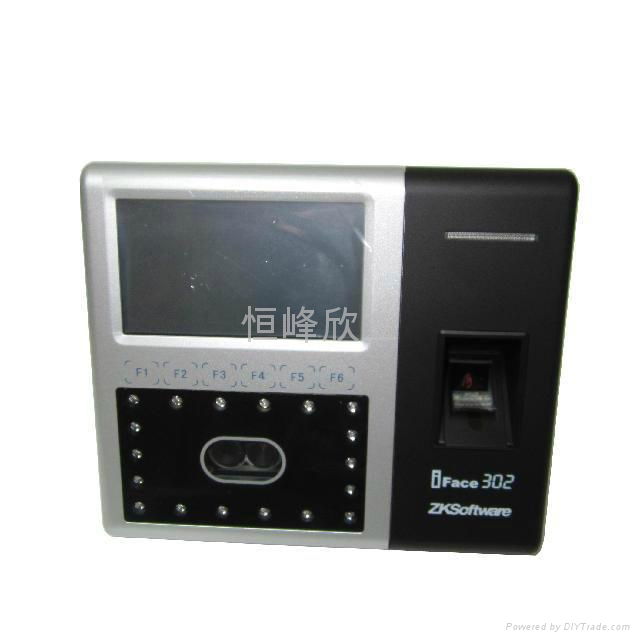 ZKSOTTWAREIFACE302 fingerprint face recognition attendance access machine