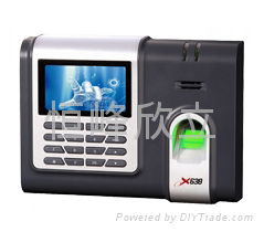 ZKsoftwareX638-ID network edition card fingerprint attendance machine