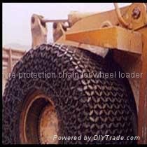 Alloy steel tyre protection chain for35/65-33