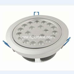 21W led downlights