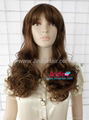 super wave high quality heat resistant fiber synthetic wig 1