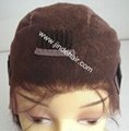 blonde European hair full lace wig with baby hair 3