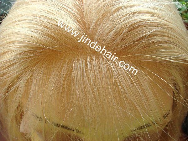 glueless deep curl silk top Brazilian hair lace wig 2