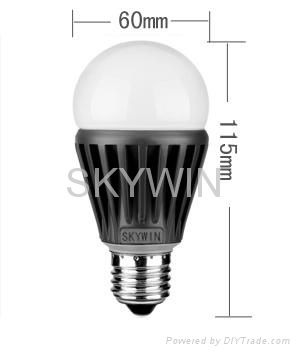 7W E26/GU10 LED bulb light 2