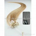 Micro loop hair extensions