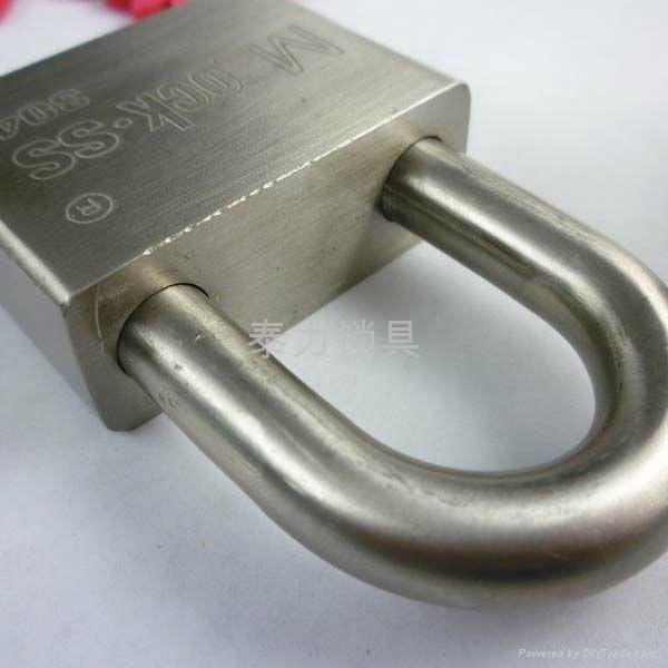 mlockss子母品牌 雙排匙不鏽鋼鋼挂鎖 4
