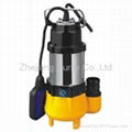 Stainless Steel Submersible Sewage Pump-V250