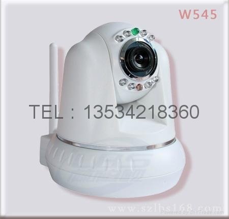 Wireless network surveillance cameras