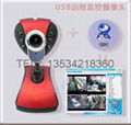 USB remote network video monitoring alarm camera taking pictures