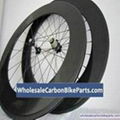 Carbon Bike Clincher Wheelset 88mm With