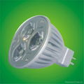 3w high power led bulb spotlight mr16