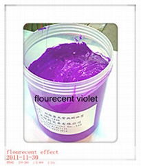 plastisol ink of flouresent violet