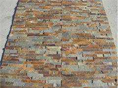 Wall cladding slate stone