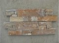 Rusty cement stone cladding 4