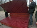 Combi core red film faced plywood 2