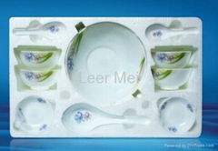 18pcs SET Opal glassware dinner set