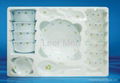 28pcs SET dinner set  Opal Glassware