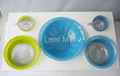 9pcs color SET Opal Glassware 1