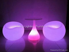 LED Ball chair set