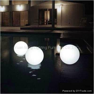 LED swimming pool ball