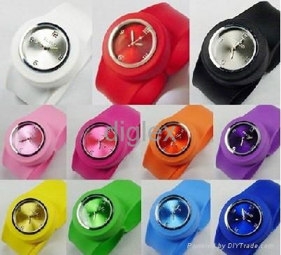 Fashion wrist sports silicone watch anion silicone watch/Negative Ion watch 