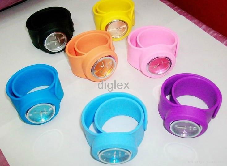 Fashion wrist sports silicone watch anion silicone watch/Negative Ion watch  2