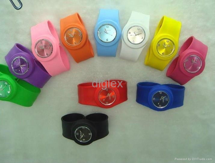 Fashion wrist sports silicone watch anion silicone watch/Negative Ion watch  3