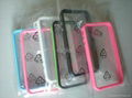 High quality Silicone Bumper for iphone 4