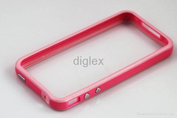 High quality Silicone Bumper for iphone 4 3