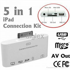5 in 1 Camera Connection Kit for ipad 