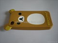 Soft Case Silicone Cover for iPhone 4 Diecut Cover 3