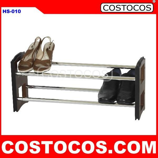 2-Tier Expandable and Stackable Shoe Rack