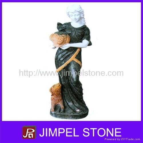 Lady Stone Carving Sculptures 2