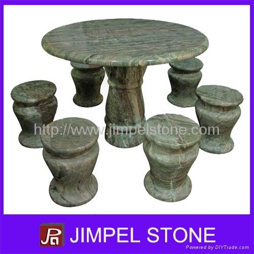 Natural Stone Garden Tables and Benches