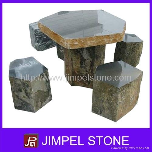 Natural Stone Garden Tables and Benches 2