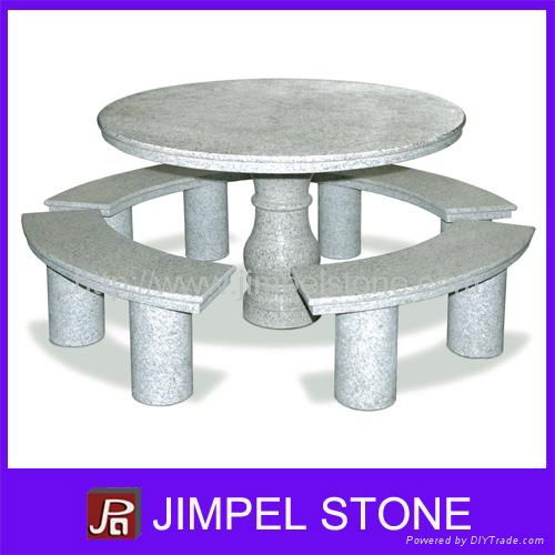 Natural Stone Garden Tables and Benches 4