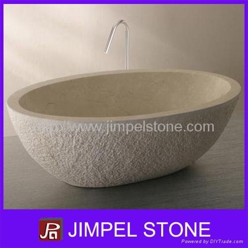 Natural Stone Bathtub and Surround 2