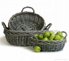 wicker fruit baskets