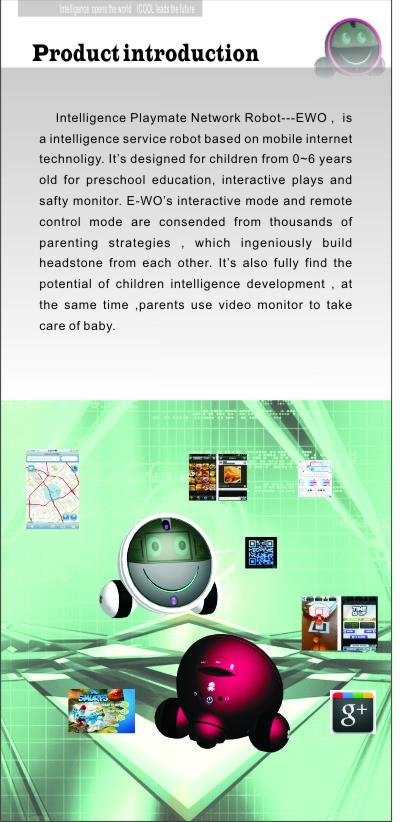Intelligent Playmate Network Robot 5