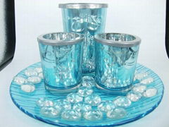 Glass Candle Holder