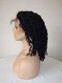 100%human hair afro curl qlueless wigs 3