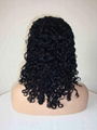 100%human hair afro curl qlueless wigs 4