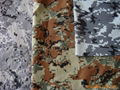 Fire resistant camouflage fabric