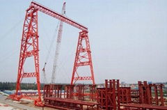  Truss Double Girder Gantry Crane with Trolley